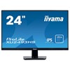 Moniteur PROLITE Ecran 24 Pouces LED Dalle IPS - VGA/HDMI/DisplayPort - Noir