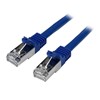 CORDON 1M CAT 6A BLEU LINK TECH