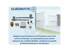 Kit Automatisme pour Porte Battante Kit Euromatic