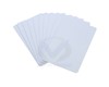 CARTE RFID BLANCHE NFC NTAG215 13.56MHZ PVC N215 NTAG215