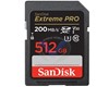 CARTE SDHC ET SDXC UHS-I SANDISK EXTREME PRO 512GO