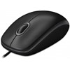 Logitech B100 - Souris - droitiers et gauchers - optique - filaire - USB B100