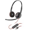 Casque-micro USB stéréo optimisé antibruit pour Microsoft Lync & Skype for Business