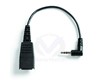 Câble pour casque micro - Déconnexion rapide - Téléphone sub-mini 2,5 mm (M) 8800-00-46