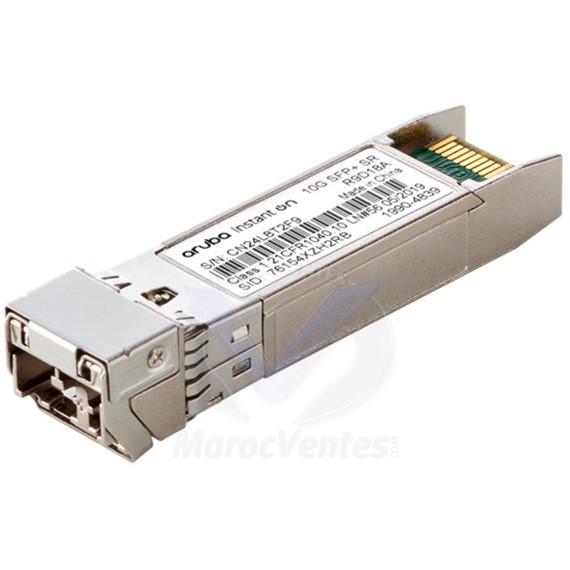 Aruba Instant On 10G SFP+ LC SR 300m MMF Transceiver R9D18A