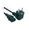 AC Power Cord (Europe) C13 CEE 7 1.5M