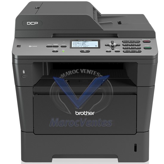 Imprimante Multifonction Laser Recto/Verso Monochrome Professionnelle DCP-8110DN