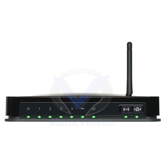 Modem Routeur Wireless-N 150 Mbps - 1 Port ADSL2+ -  4 Ports LAN 10/100 DGN1000