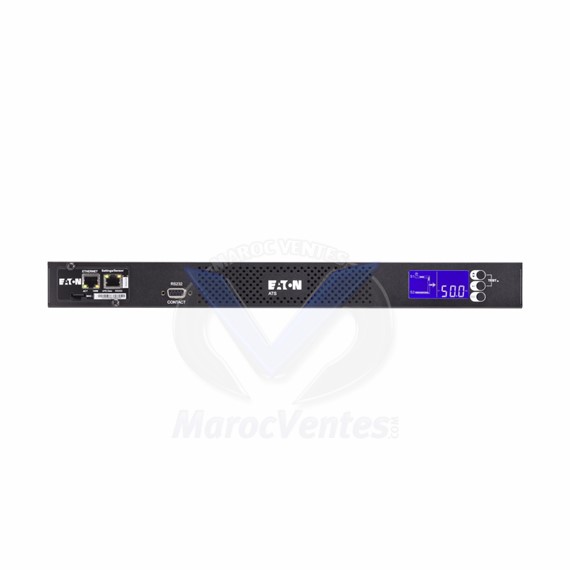 Commutateur redondant CA 208/220/230/240 V  Ethernet connecteurs de sortie  9 EATS16N