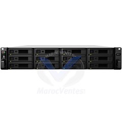 RackStation Serveur NAS 12 Baies Intel Atom C3538 Quad-Core 2.1 GHz et Alimentation Redondante 2U RS2418RP+