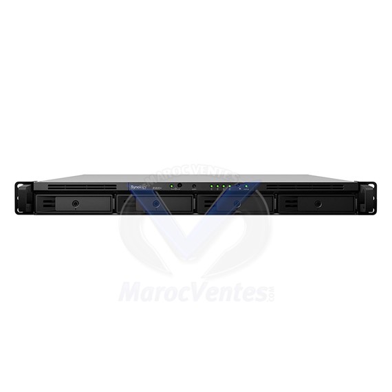 Serveur NAS 4 baies hautes performances évolutif 2 Go DDR4 RS820+