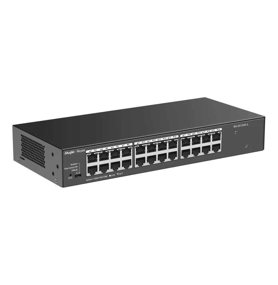 Reyee Switch 24 Ports RJ45 Gigabit RG-ES124G-L