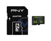 Carte Mémoire MicroSDHC 64Go (avec adaptateur) PNY SDU64GPER50