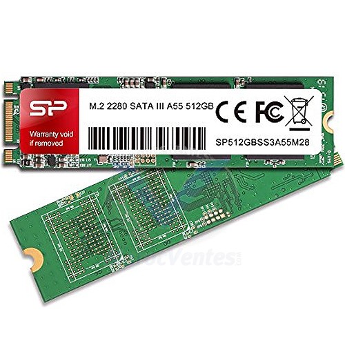 Lecteur Interne SSD M.2 512 GB SATA III 6Gbps SP512GBSS3A55M28