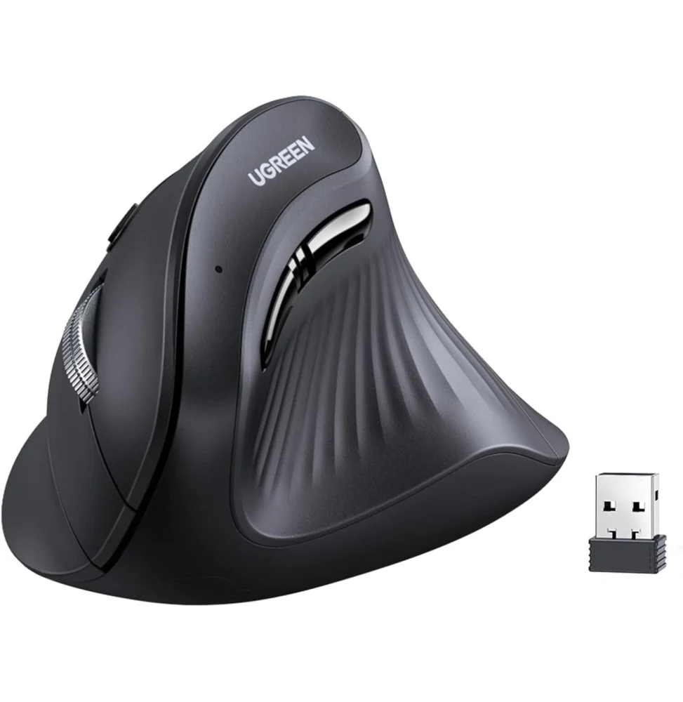 ugreen souris Vertical Wireless black MU008 25444