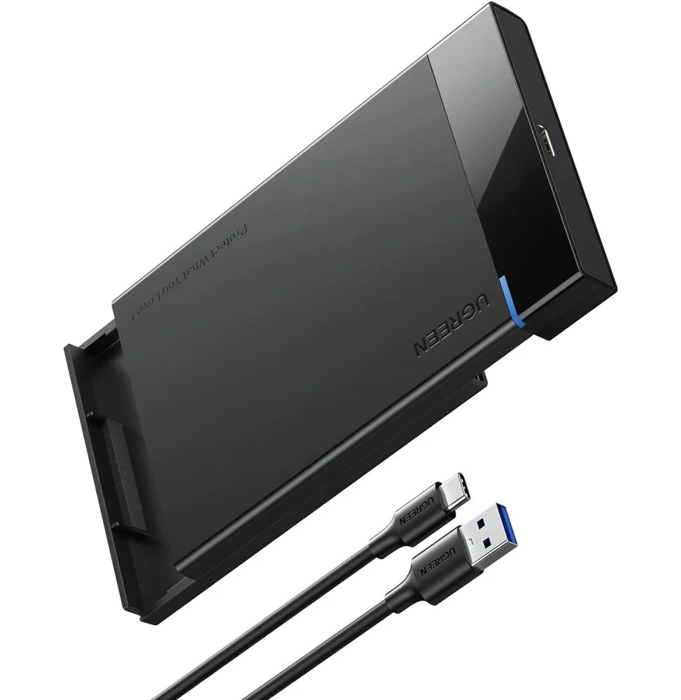 Ugreen Boitier Disque Dur Externe USB-C 2.5 SATA 50743