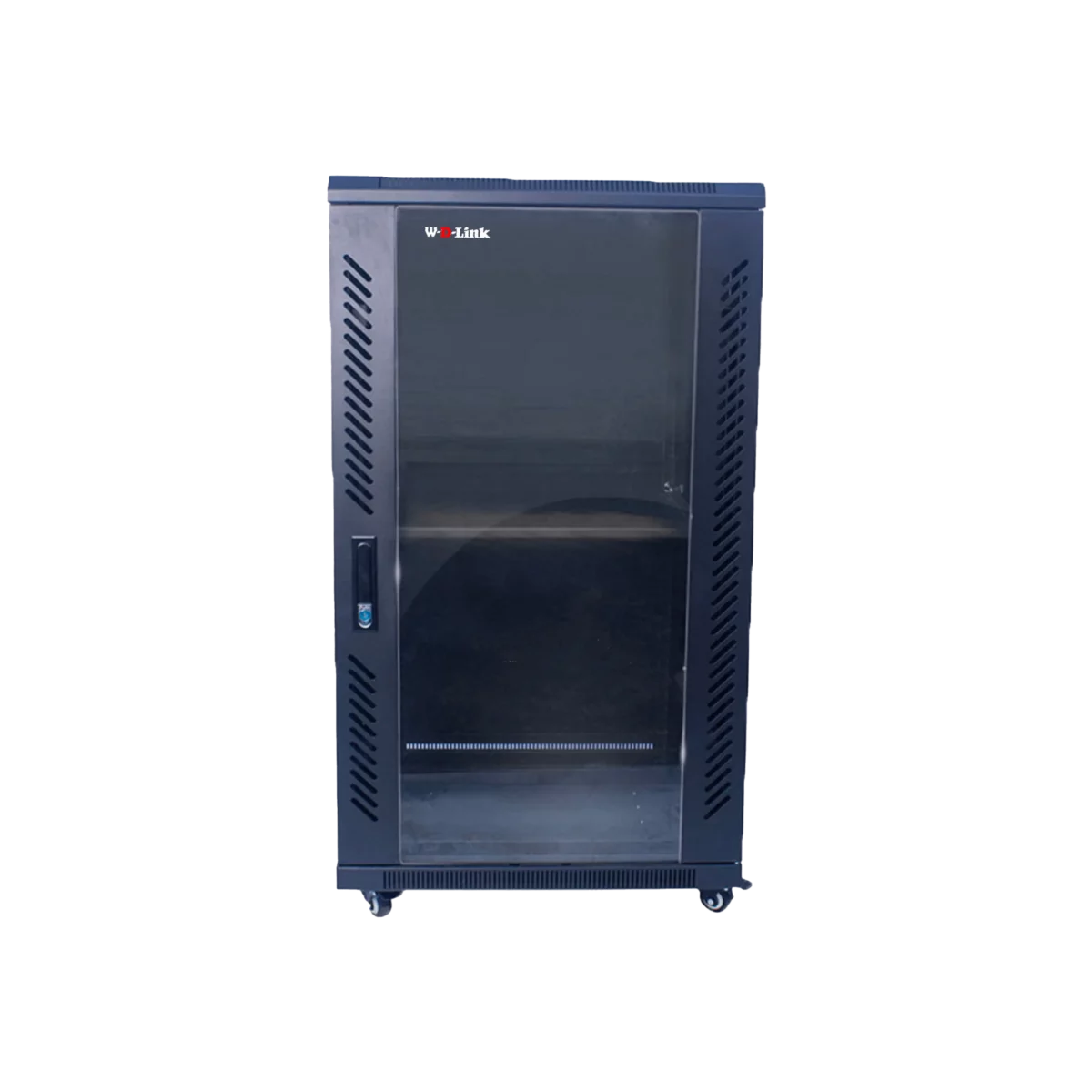 Armoire informatique 18U avec étagère et 2 ventilateurs, 600x600x1000 mm 18U88